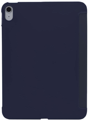 Чехол-книжка для iPad Air 4/5 10.9 3 загиба без рамки Темно-синий 400_400_507165